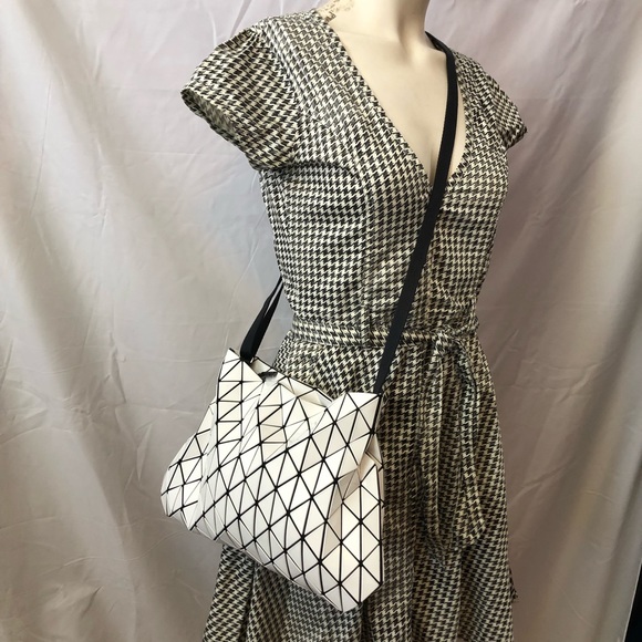 Issey Miyake Handbags - Auth rare! Bao Bao Issey Miyake white prism crossbody or shoulder bag